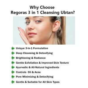 Why Choose Regoras 3 in 1 Cleansing Ubtan