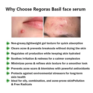 Why Choose Regoras Basil Face Serum