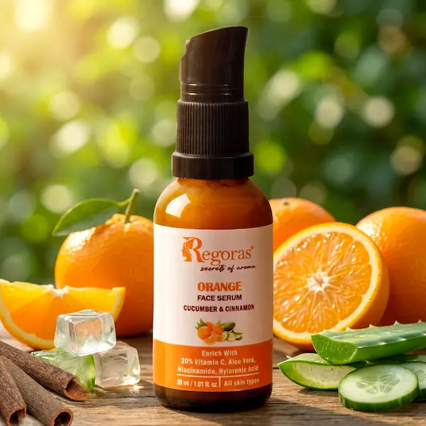 orange face serum