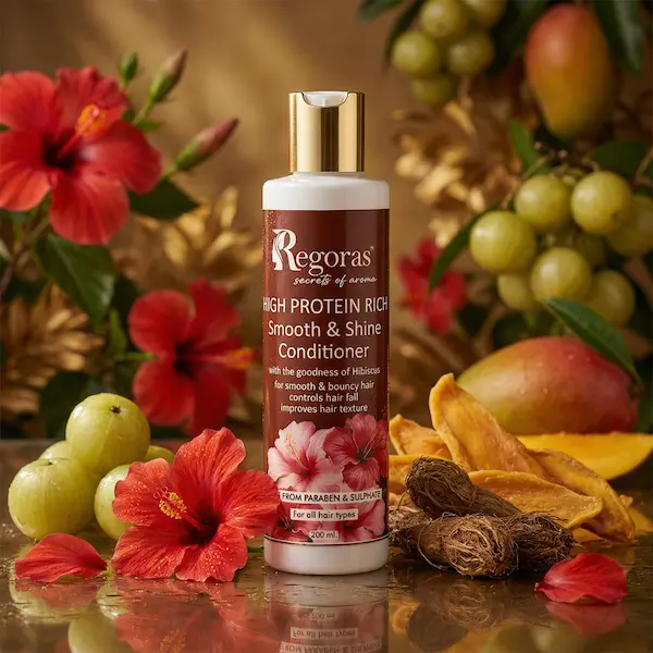high protein rich smooth & shine hair conditioner
