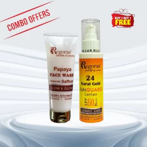 Sun Guard Lotion and Papaya Face Wash Combo