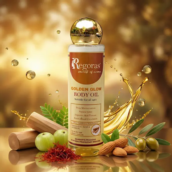 golden glow body oil