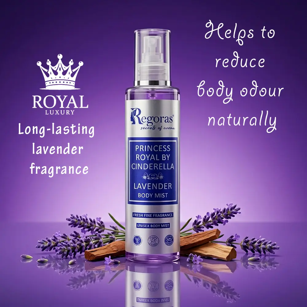 Princess Royal by Cinderalla Lavender Body Mist