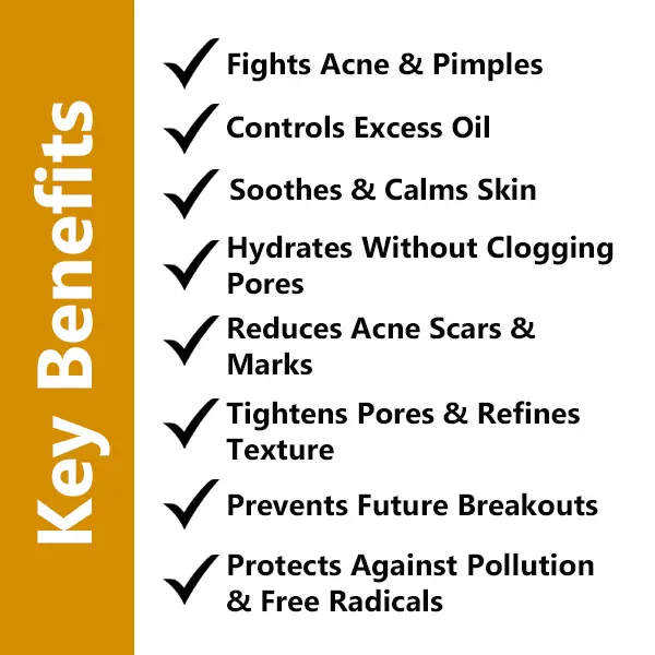 Using Basil Face Serum on acne-prone skin