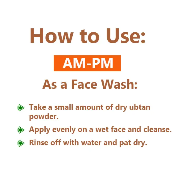 How to use Regoras 3 in 1 Cleansing Ubtan Face wash