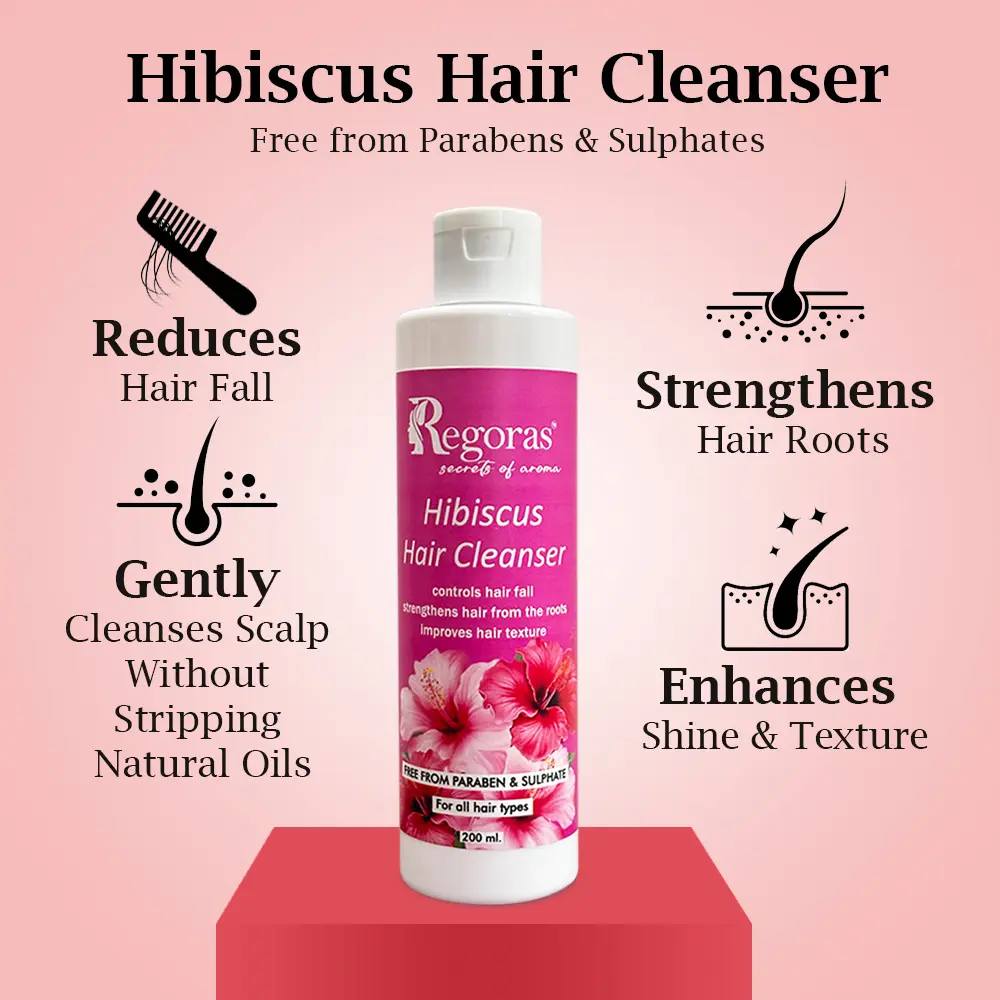 Complete hair care with Hibiscus Hair Cleanser
