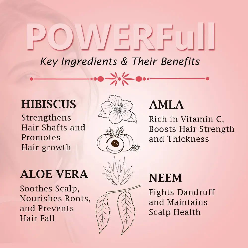 Hibiscus Hair Cleanser Key Ingredients & Their Benefits