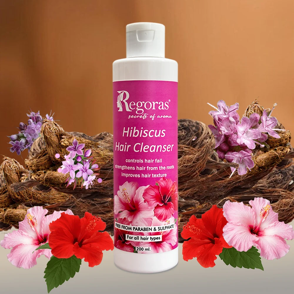 Hibiscus Hair Cleanser for Hair Fall Control