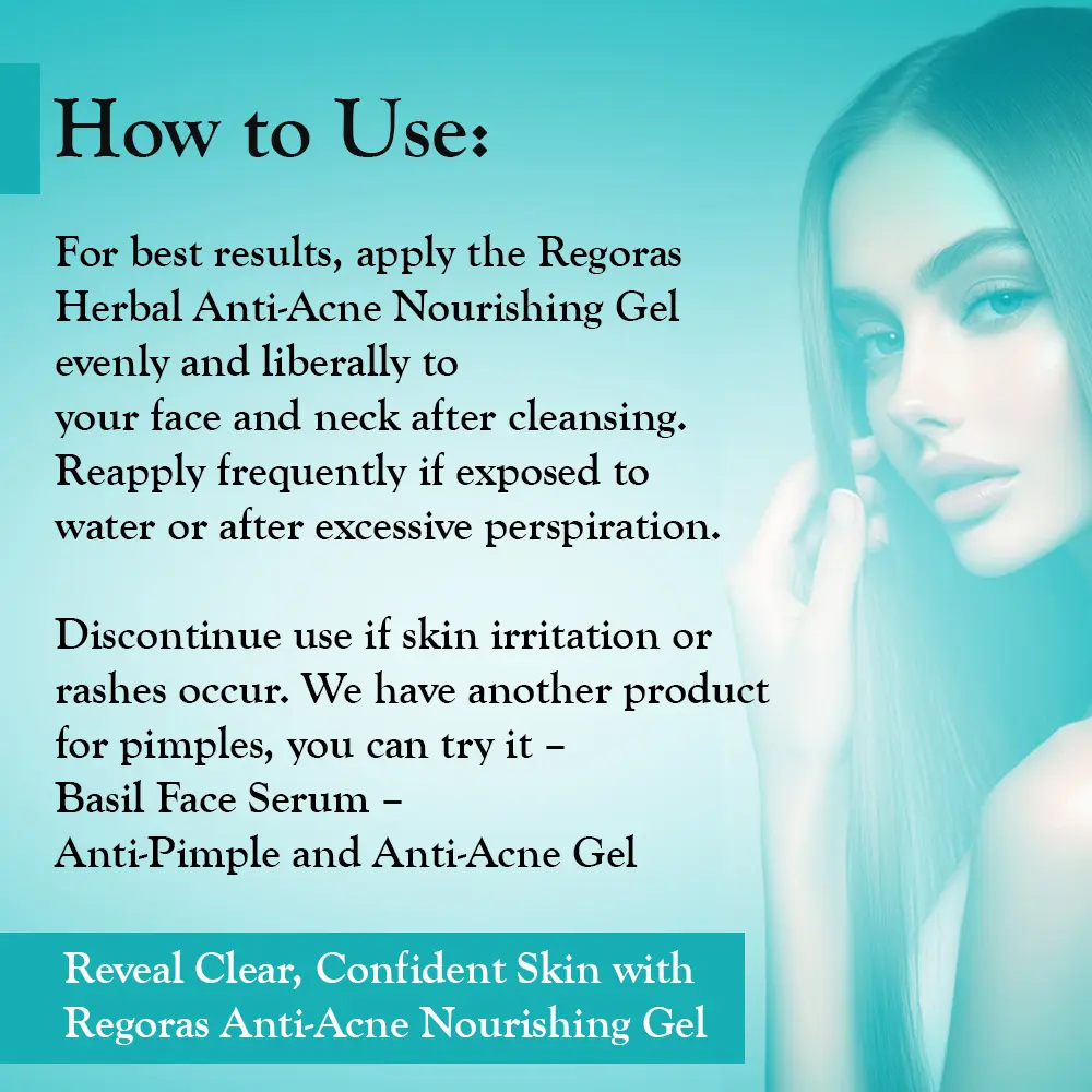 How to use Anti-Acne Nourishing Gel
